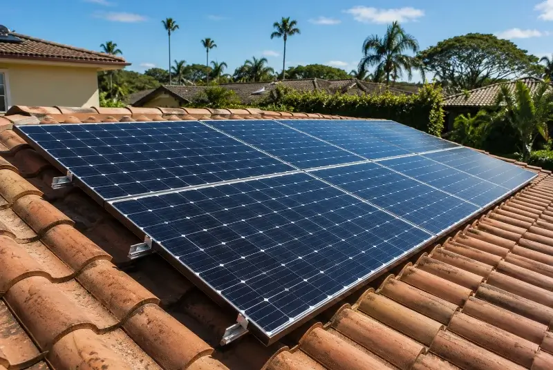 Installation de panneaux solaires à Vaudelnay